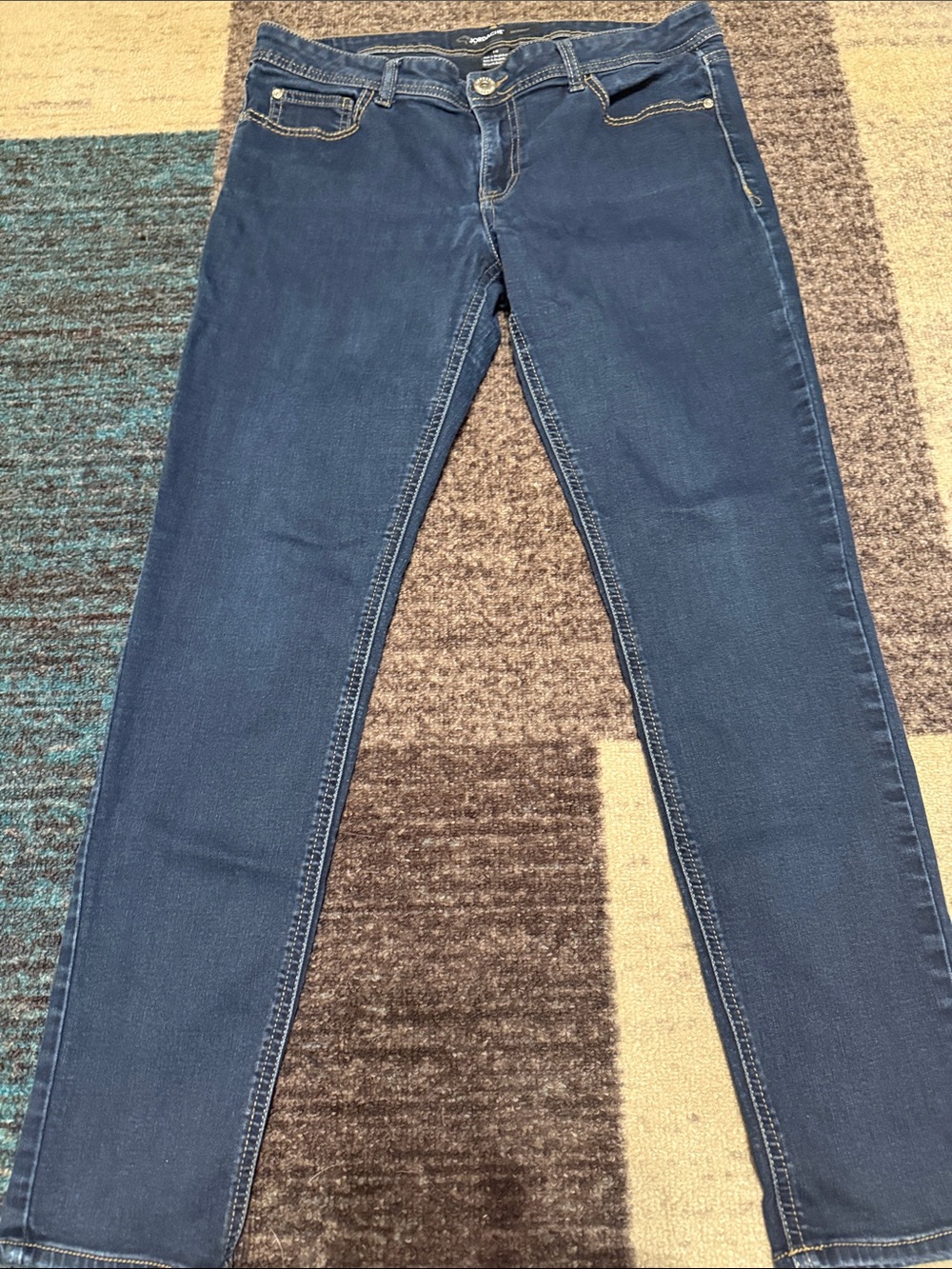 Jordache Dark Blue Women’s Skinny Jeans Soze 14